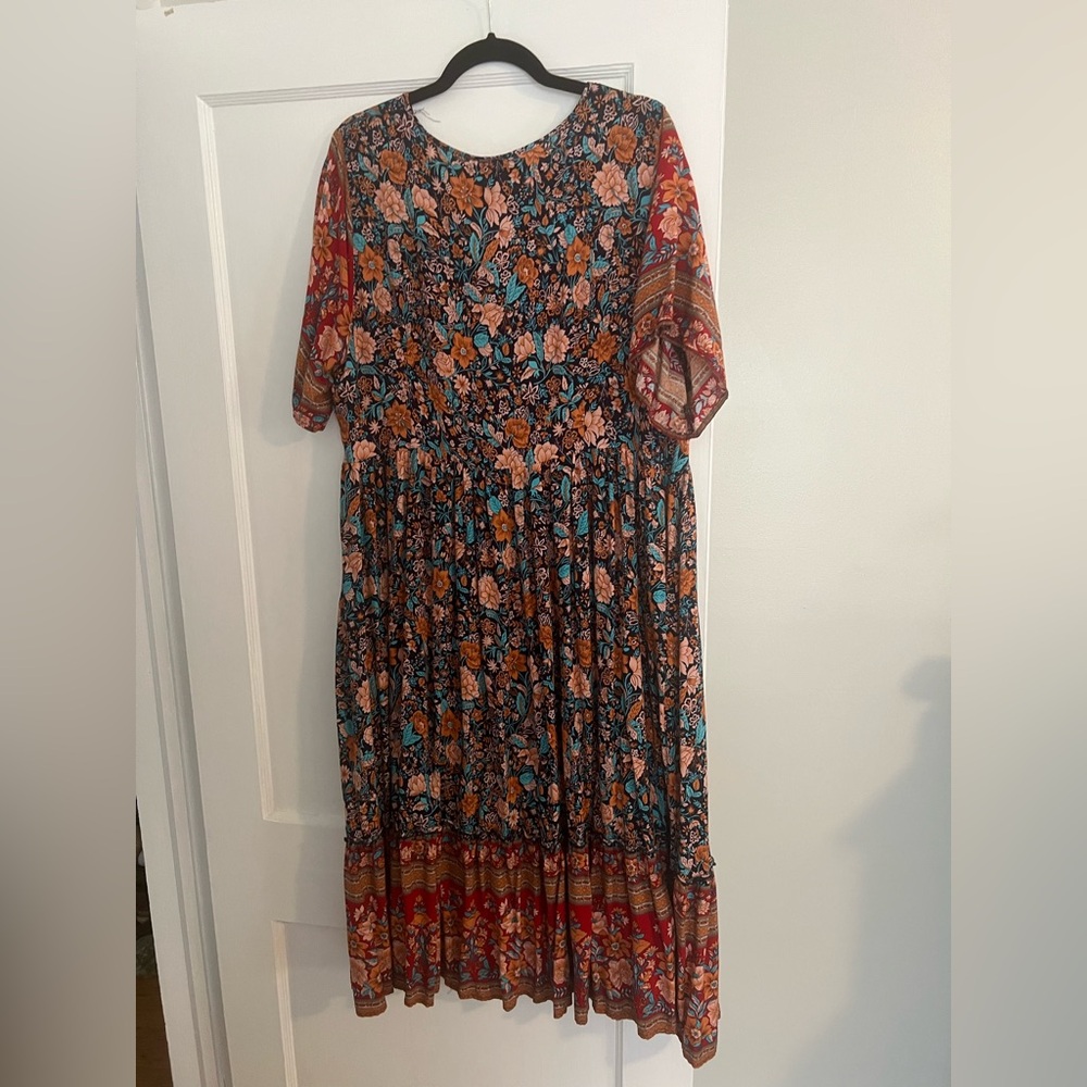 Floral Multicolor Dress - Picture 4 of 4